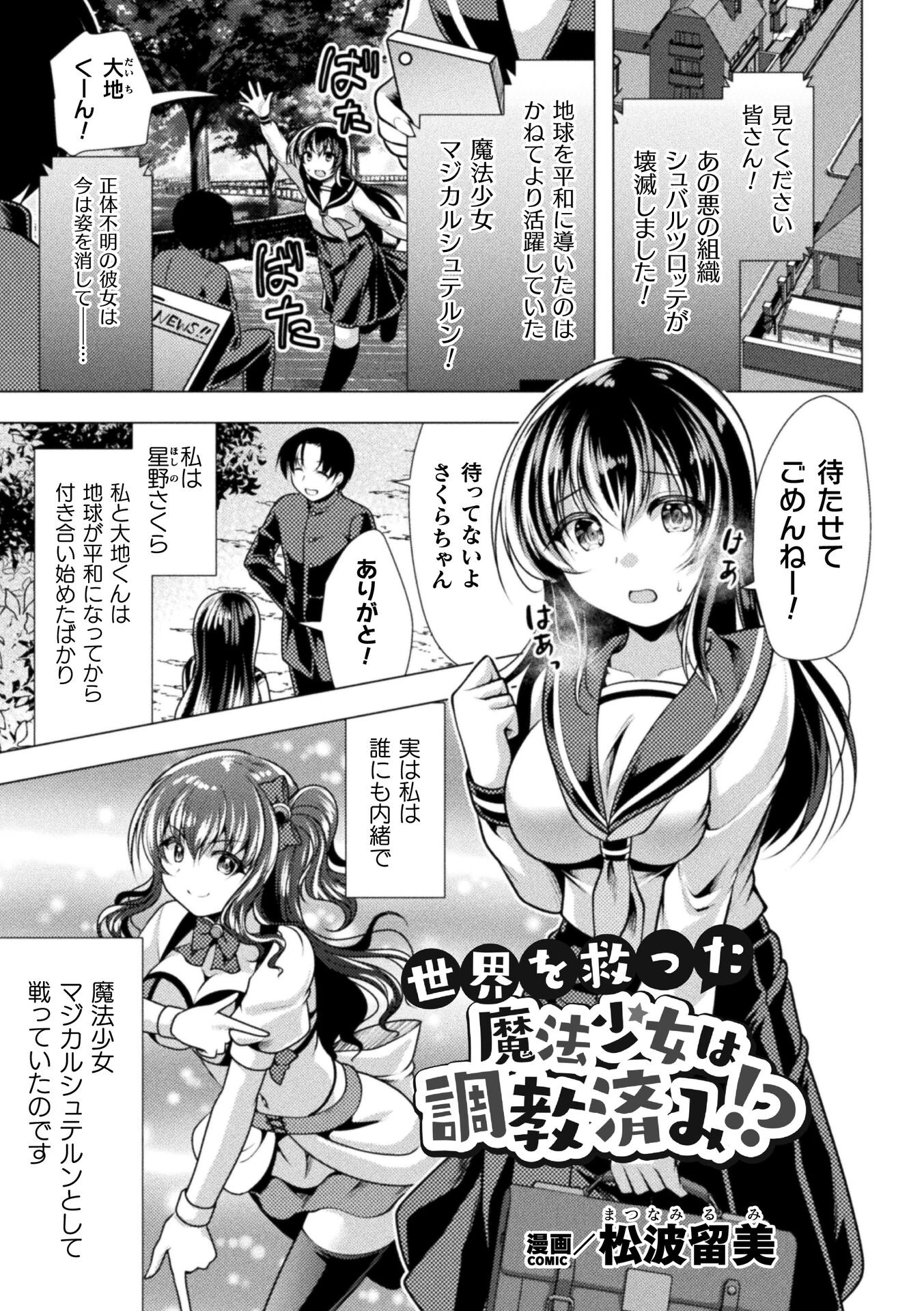 世界を救った魔法少女は調教済み！？【単話】 エロ漫画 無料