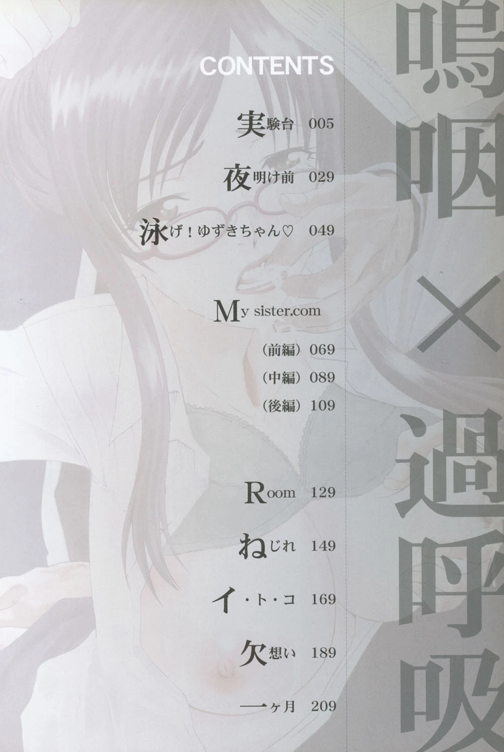 嗚咽×過呼吸 3ページ