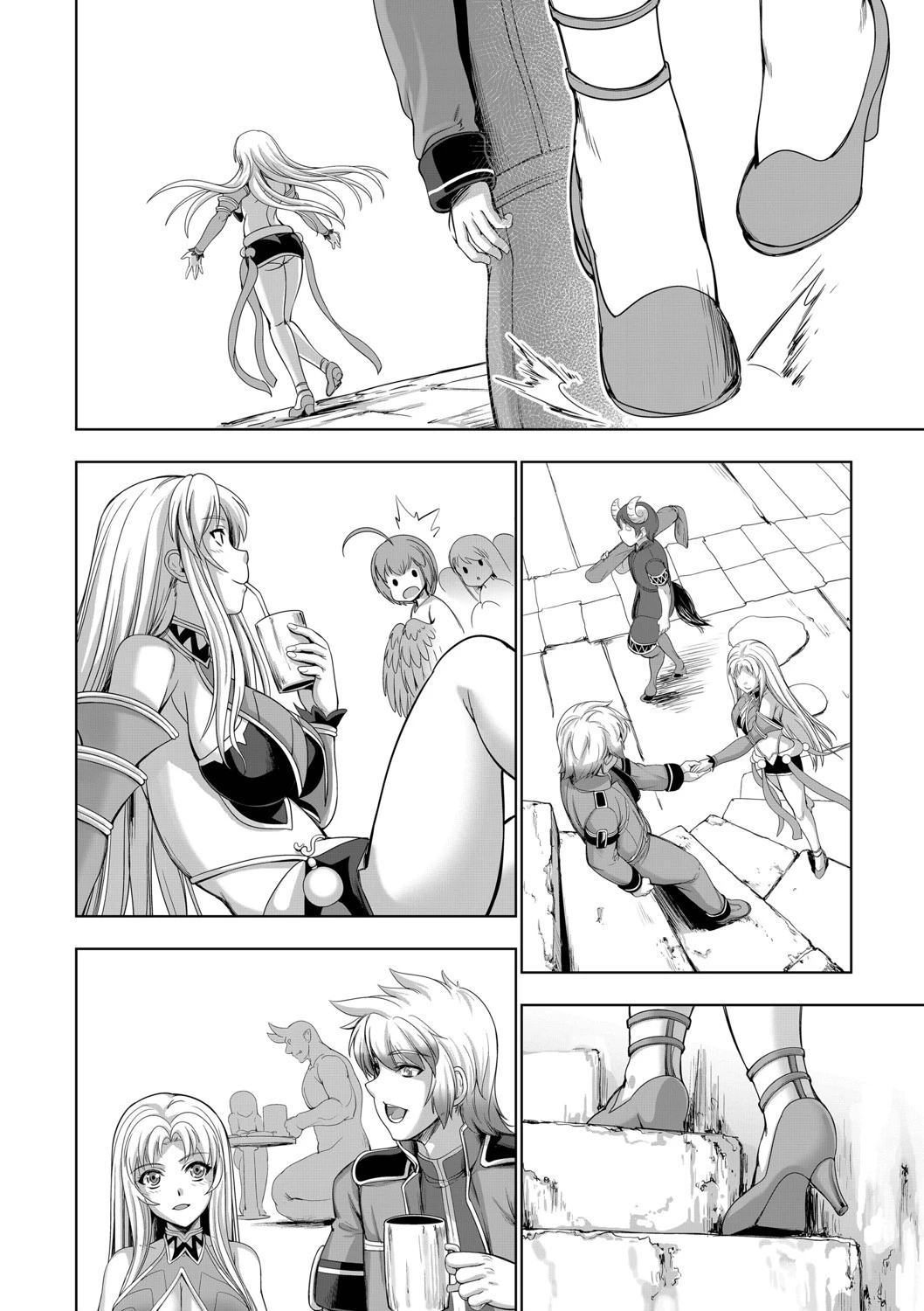 モンスターガールズの恋色サーカス（単話） 4ページ