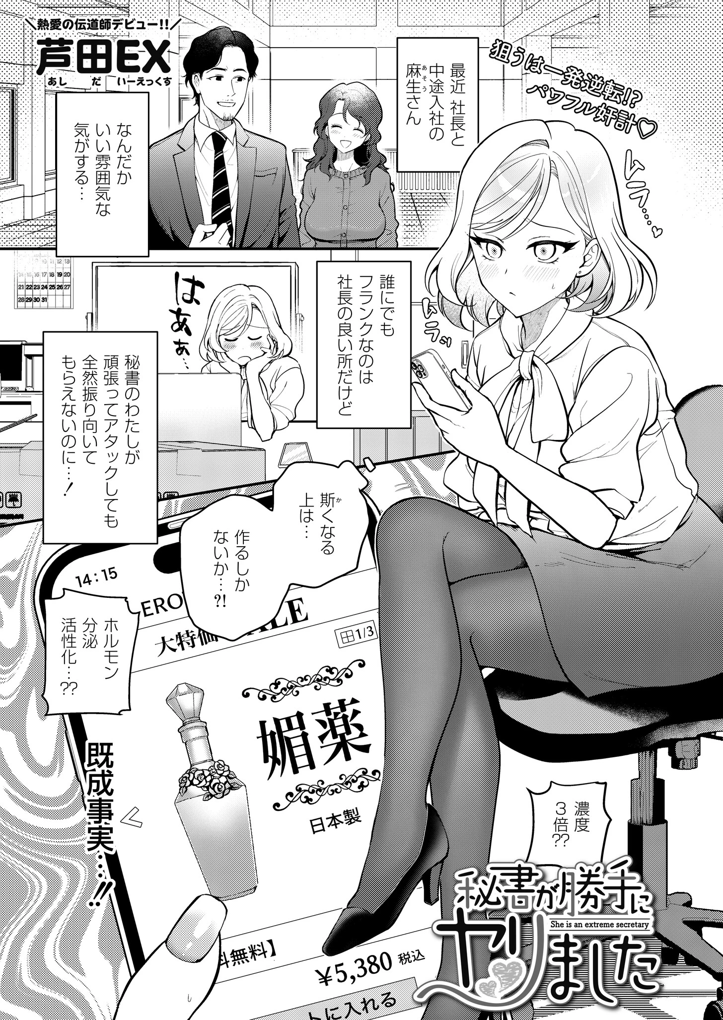 秘書が勝手にヤリました 芦田EX