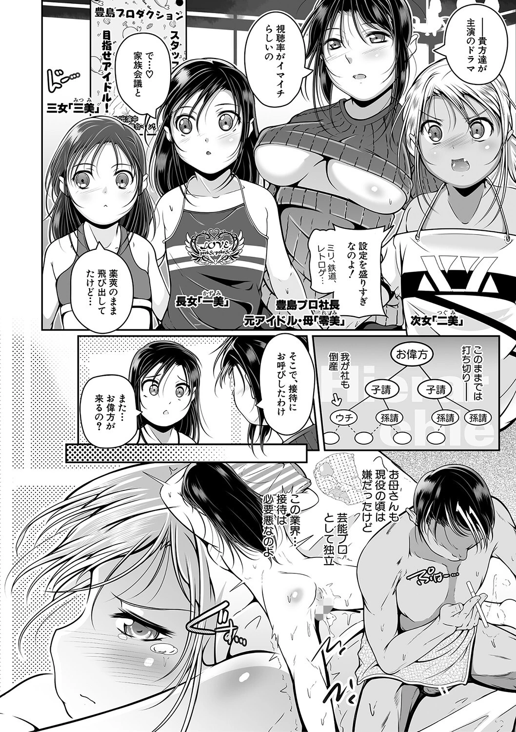 娘と母の穴比べ 4ページ