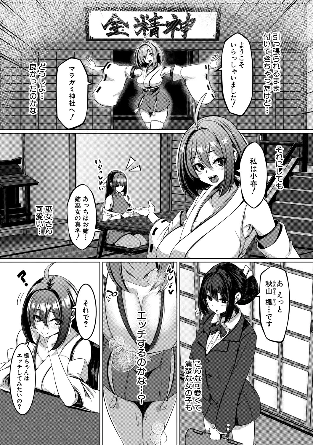 ふたなり神社は乙女おチ○ポ相談所 12ページ
