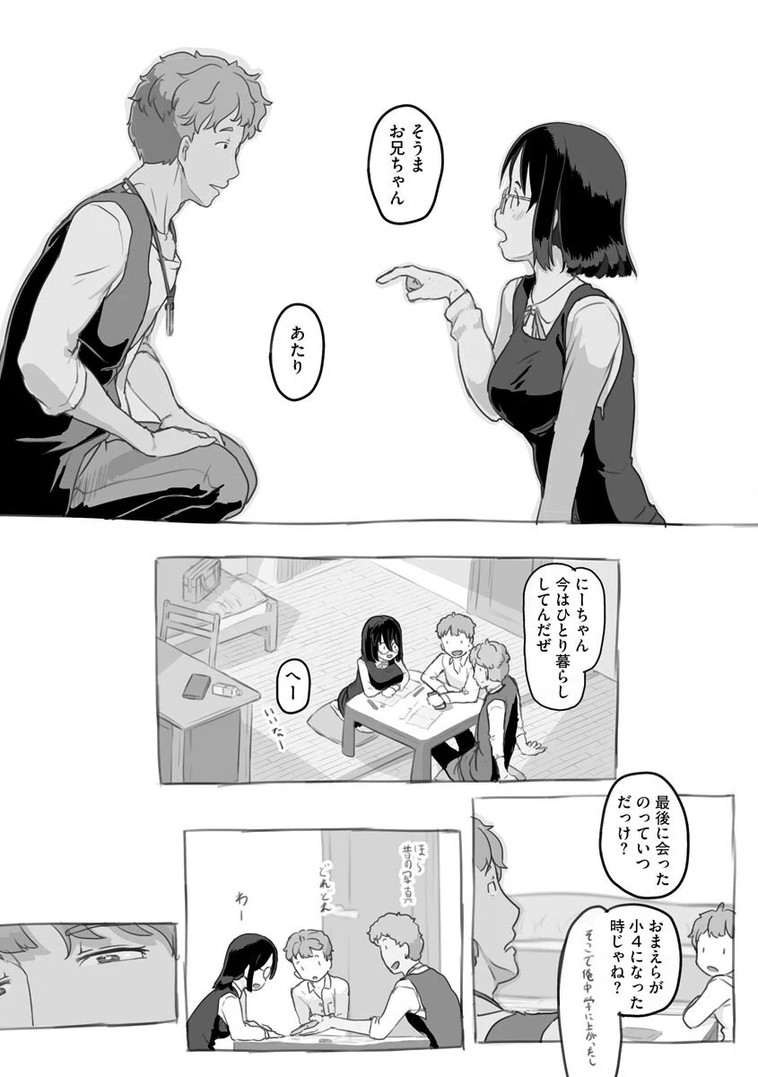 兄貴と彼女のアルバイト 7ページ