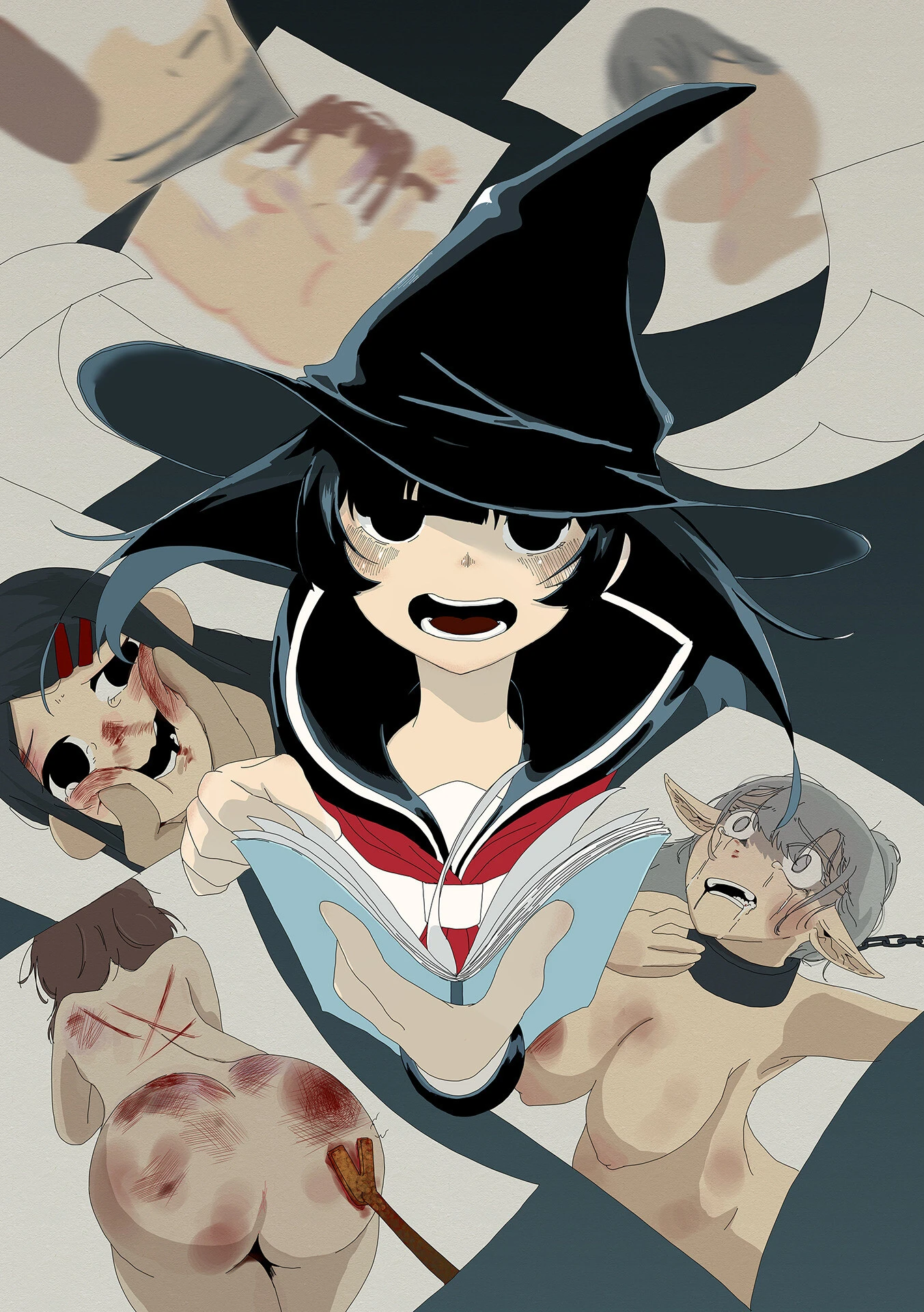 魔女センパイは何度転生してもリョナられる【総集編】(単話) 2ページ