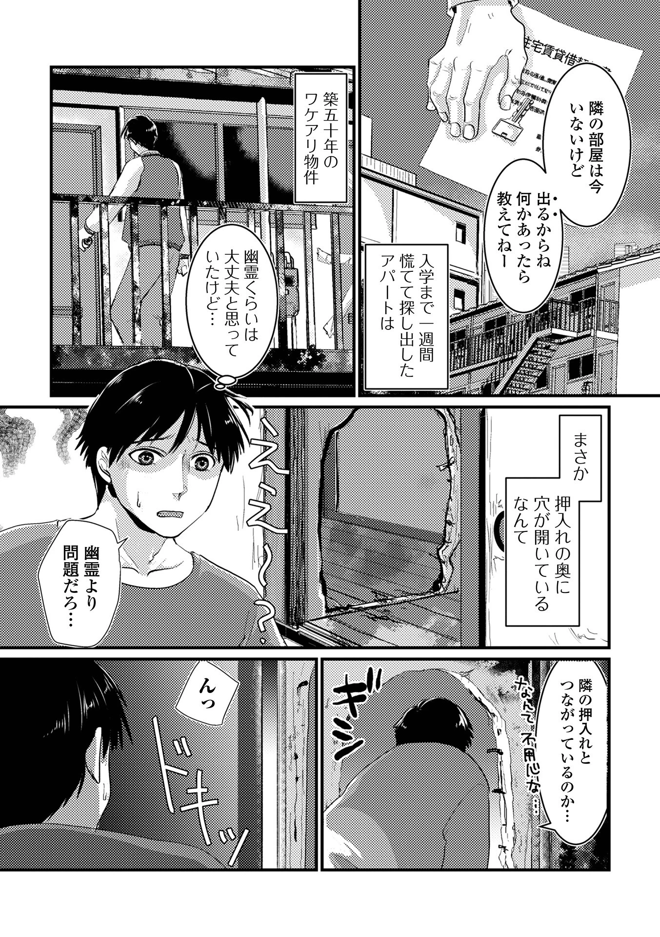 いない筈の隣の奥さん 2ページ