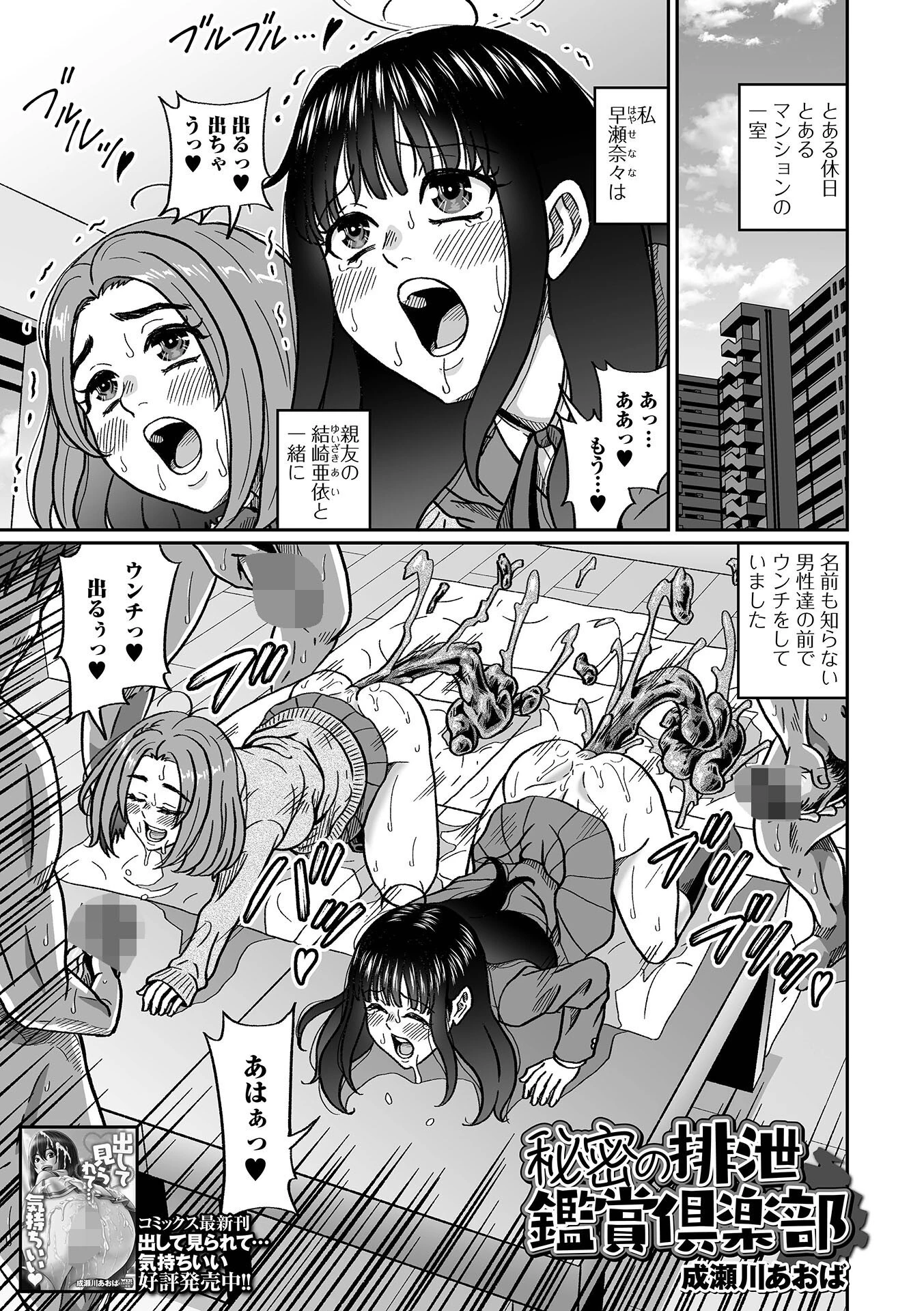 秘密の排泄鑑賞倶楽部 成瀬川あおば