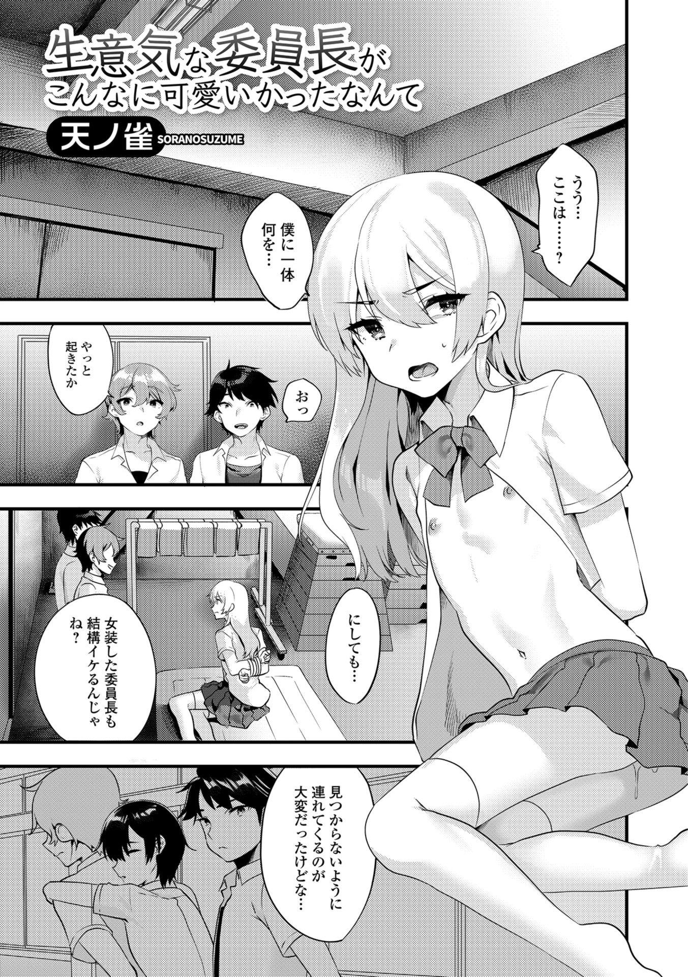 生意気な委員長がこんなに可愛かったなんて 天ノ雀