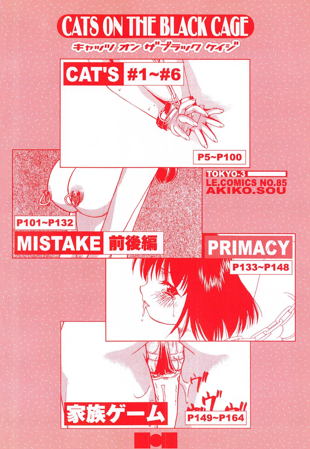 CATS ON THE BLACK CAGE 2ページ