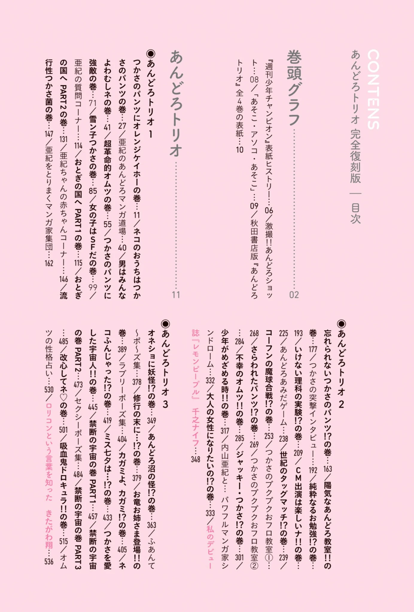 あんどろトリオ 完全復刻版 6ページ