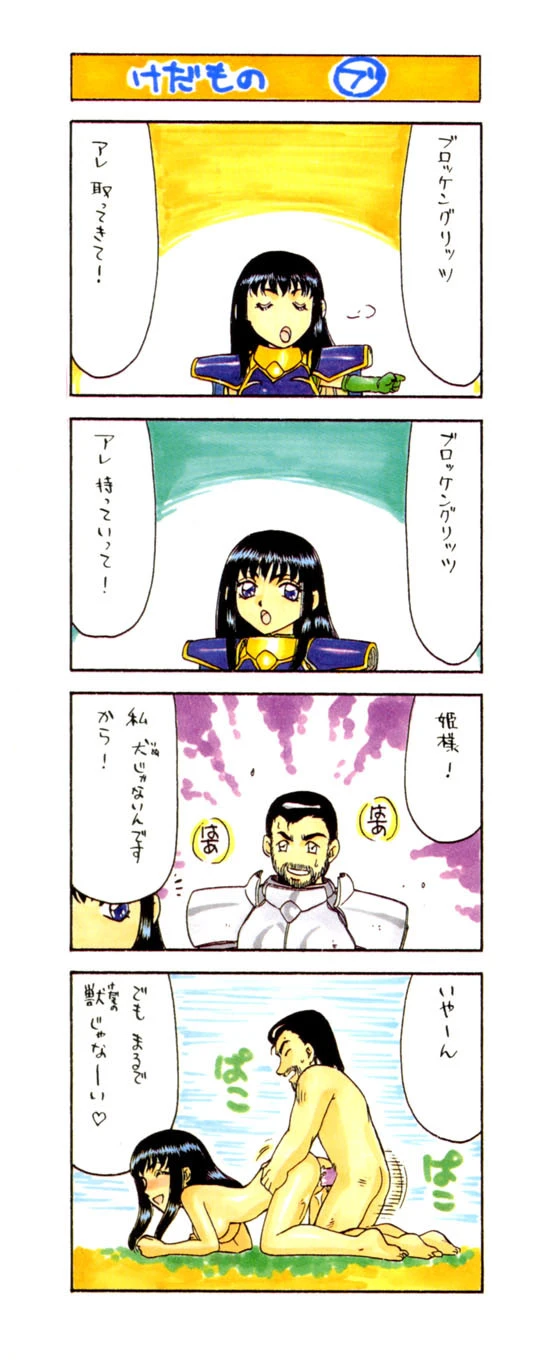 姫将軍シェラハ 3ページ