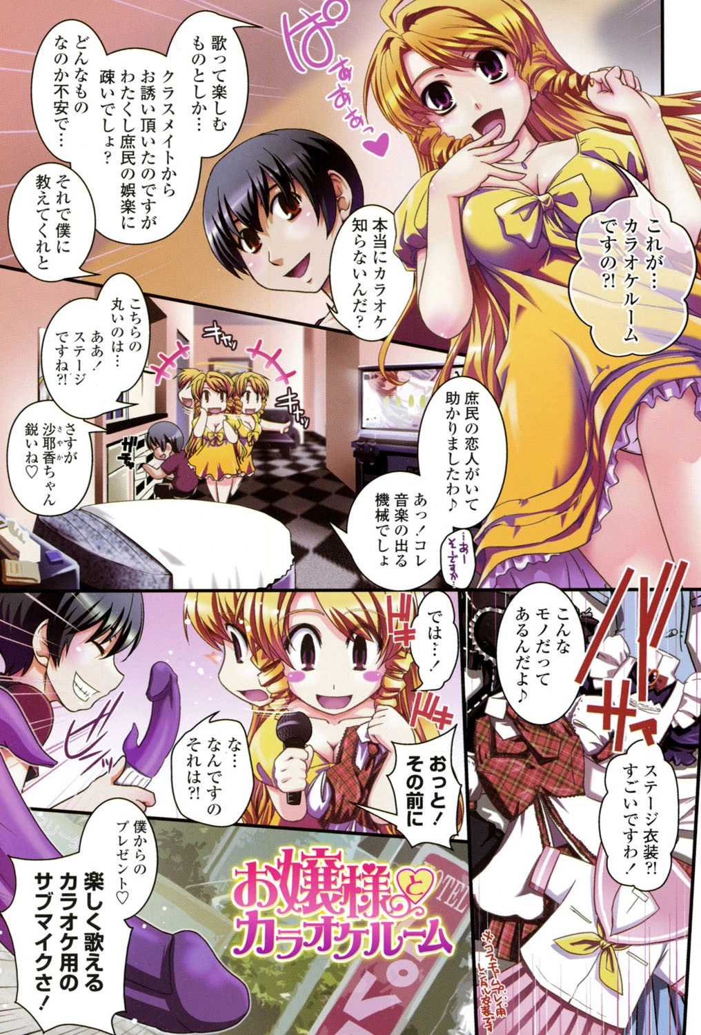 夢見るお嬢様と僕らの愛情 2ページ