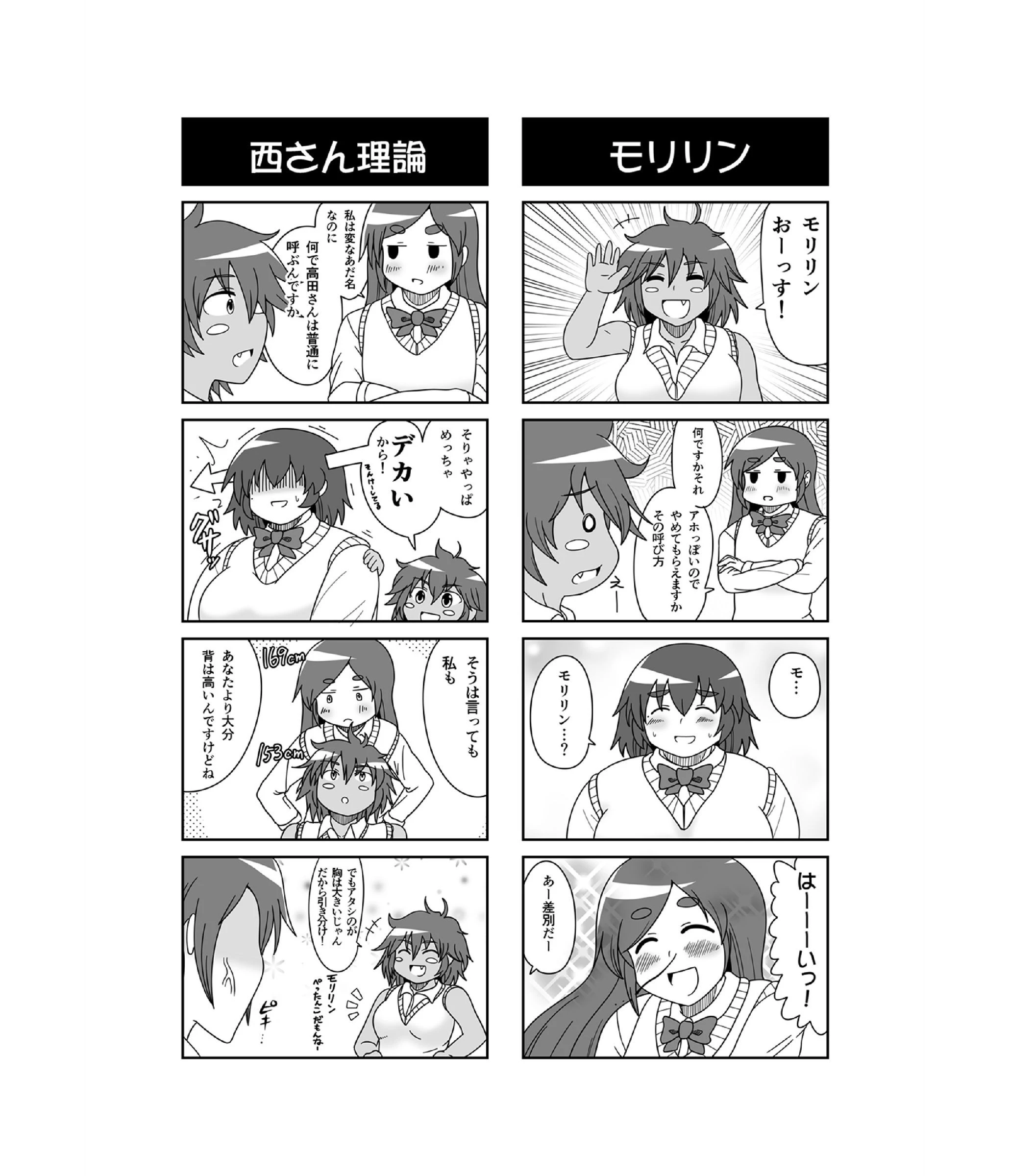 長身ぽっちゃり女子校生「高田さん」総集編 6ページ