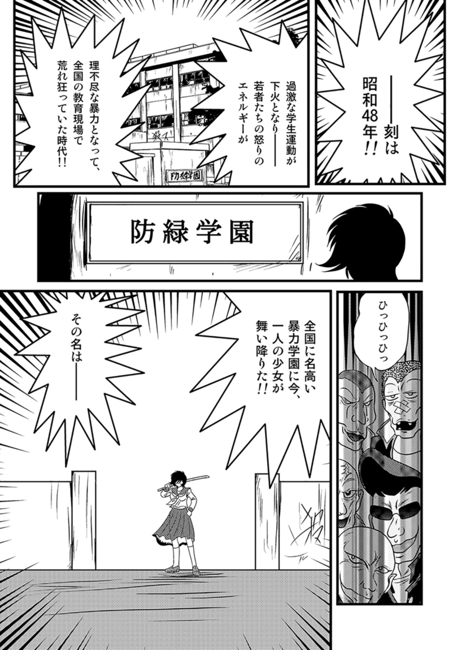 昭和女番長伝 乱れ咲き嵐 3ページ