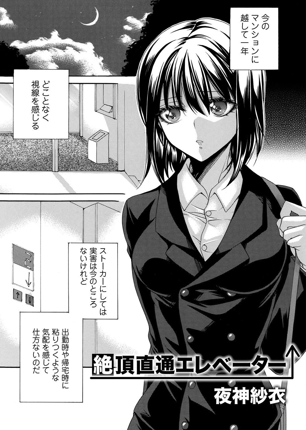 絶頂直通エレベーター 夜神紗衣