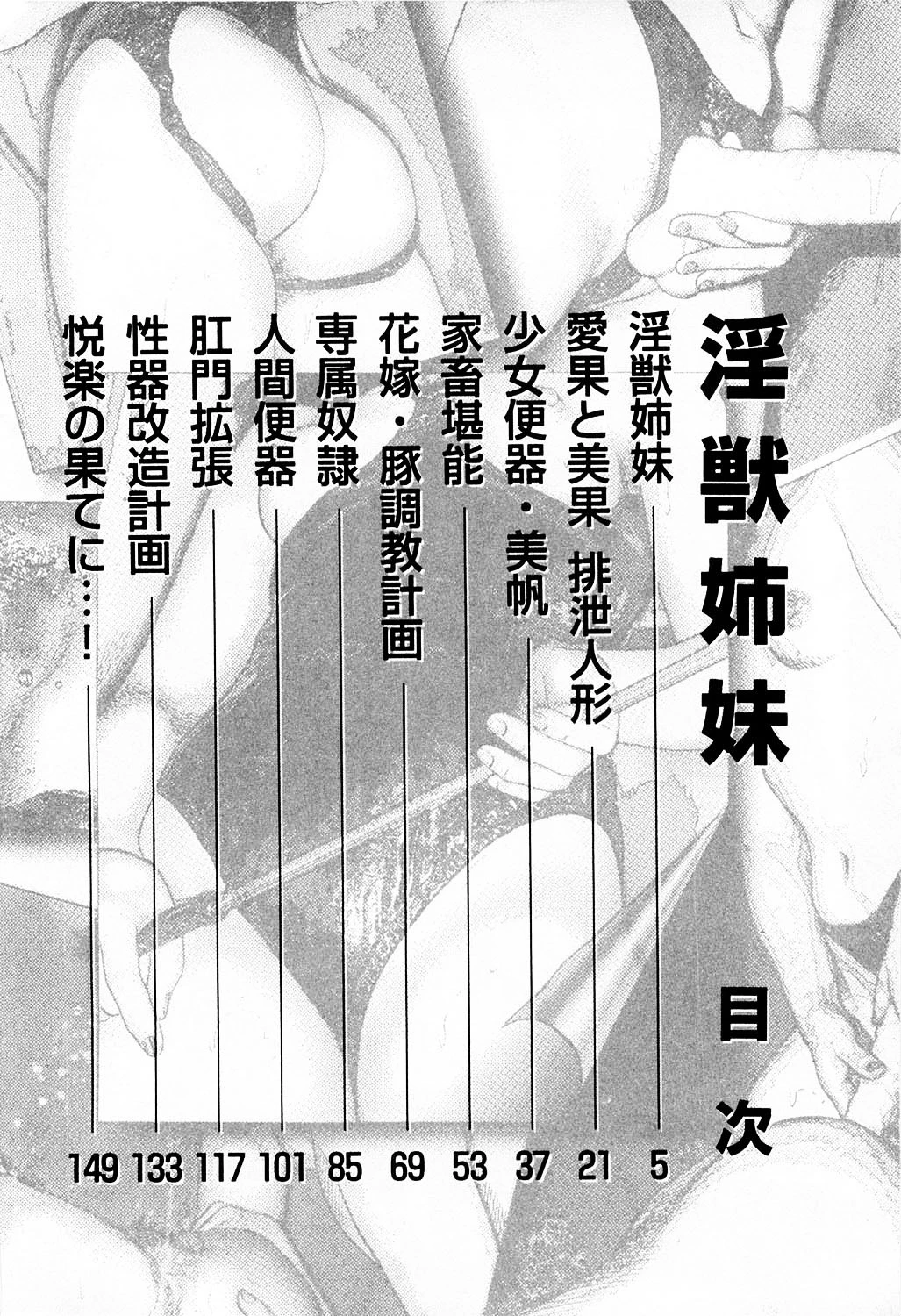 淫獣姉妹 3ページ