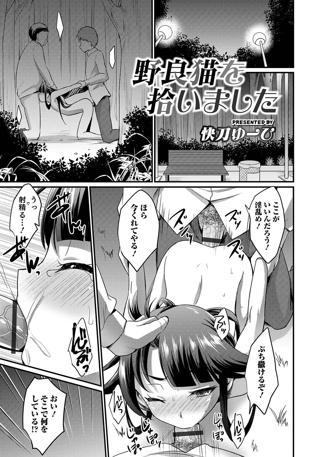 野良猫を拾いました 快刀ゆーひ