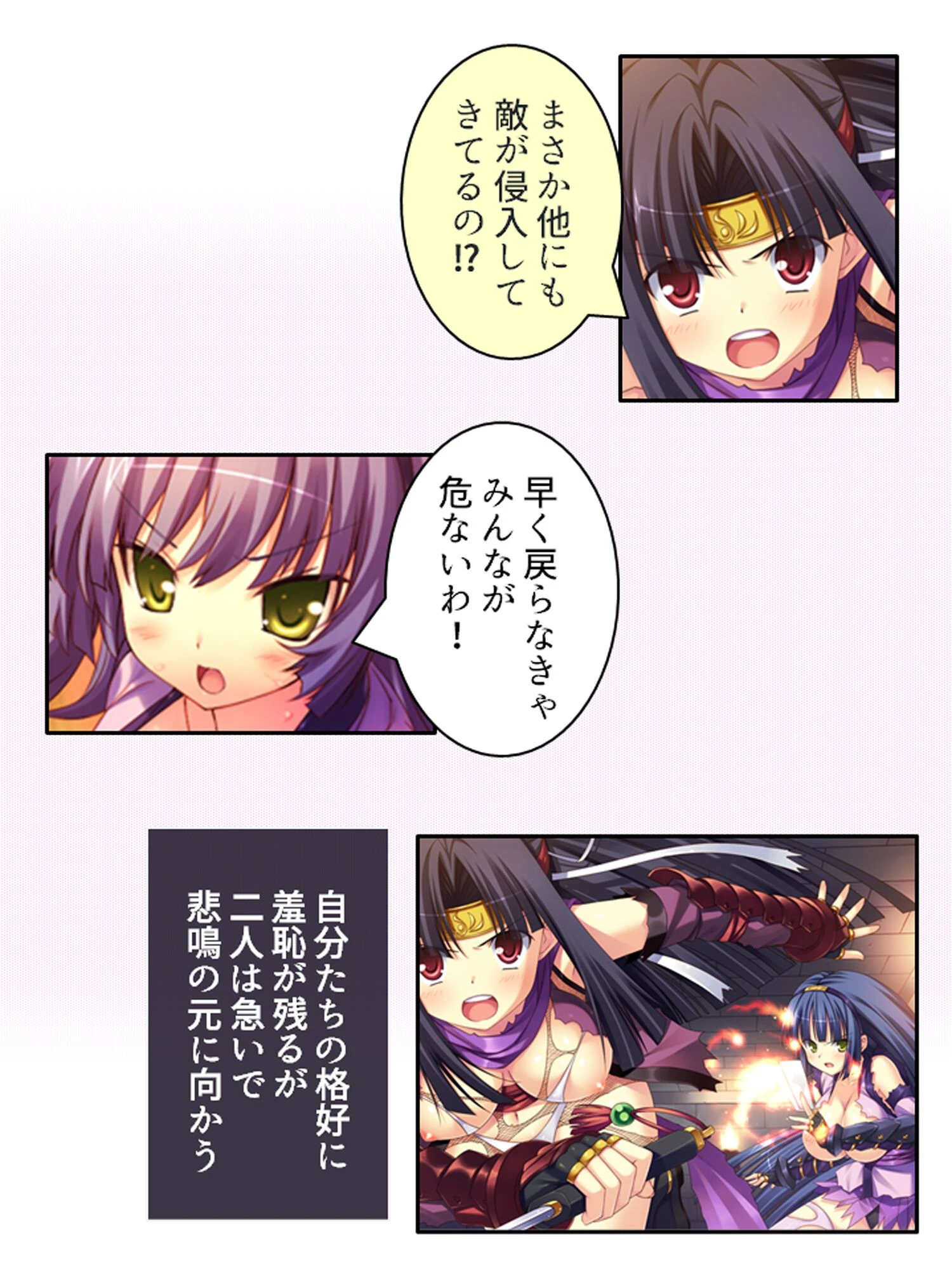 華麗なるくノ一達の戦い 12ページ