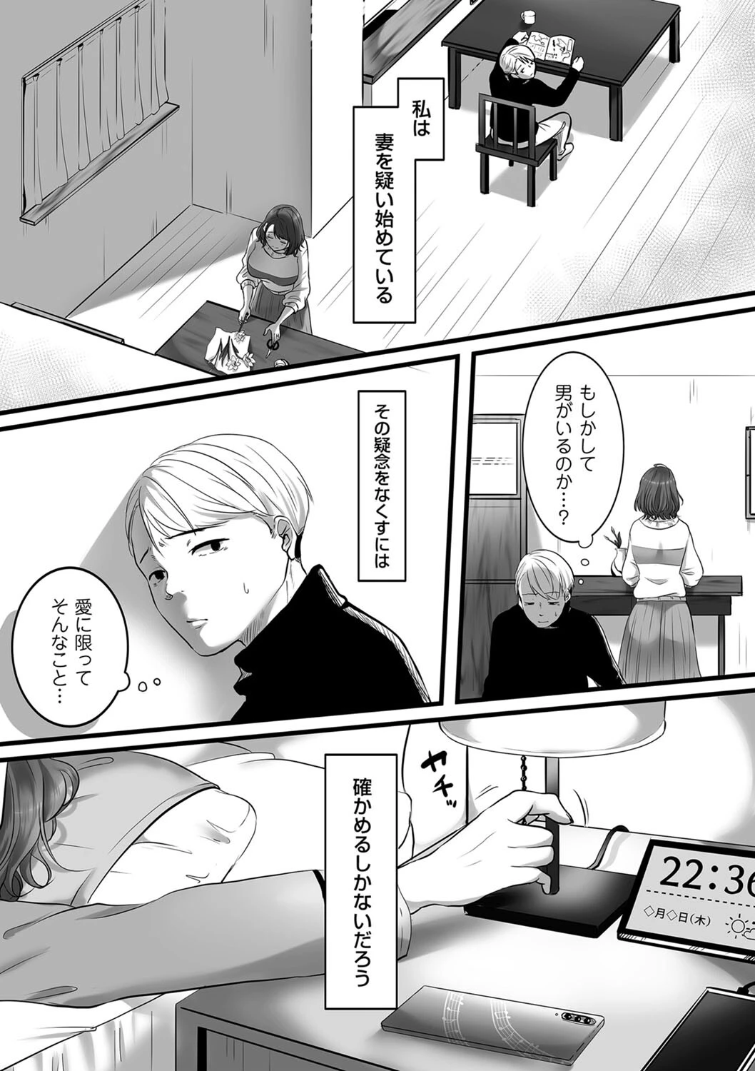 私の知らないスマホの向こう側の妻 3ページ