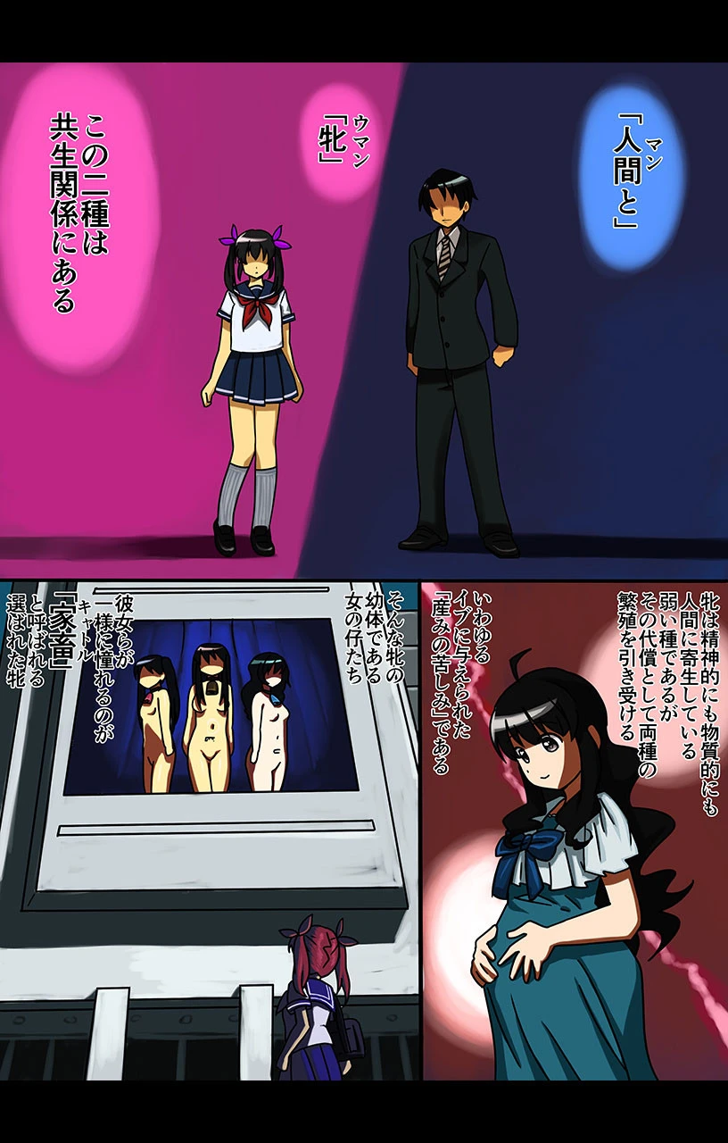 家畜を夢みた女の仔たち-飼われるって幸せ？- 8ページ