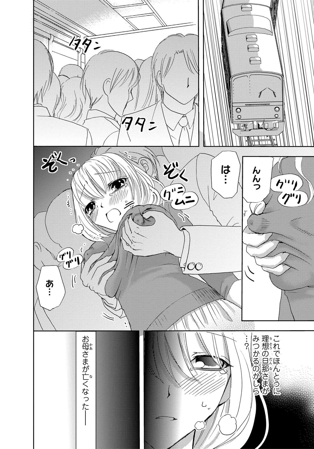 官能調教電車〜淫乳お嬢様四姉妹 4ページ