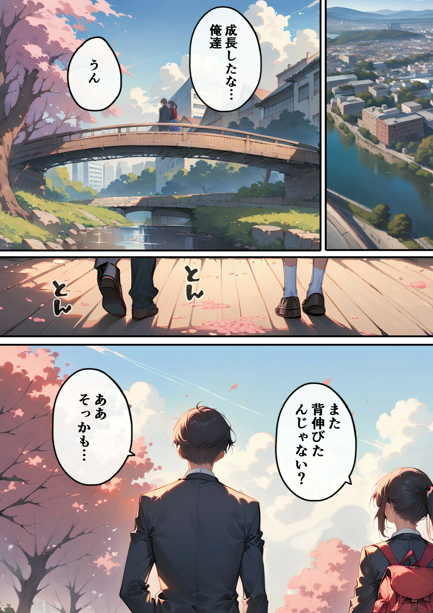 幼なじみの長いスカートが日に日に短くなってしまう話 2ページ