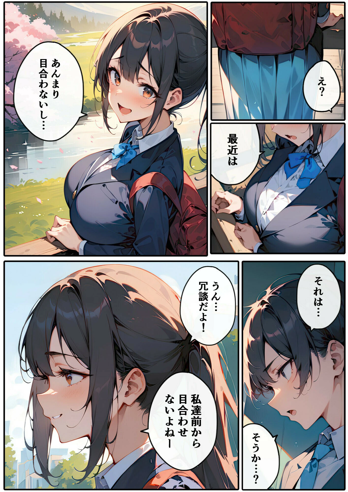 幼なじみの長いスカートが日に日に短くなってしまう話 5ページ