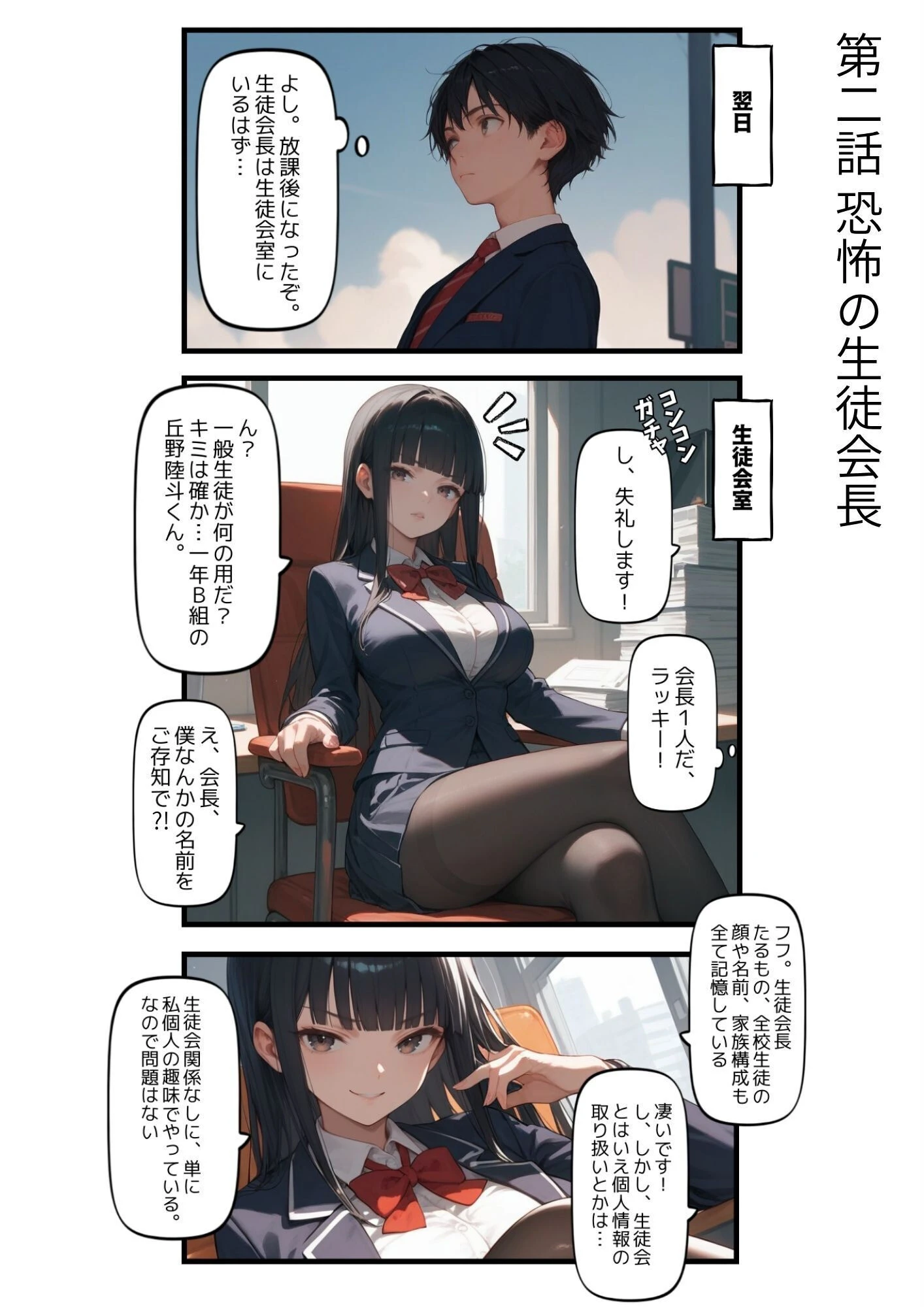 催●アプリでウザい妹と恐怖の生徒会長を支配する話 15ページ