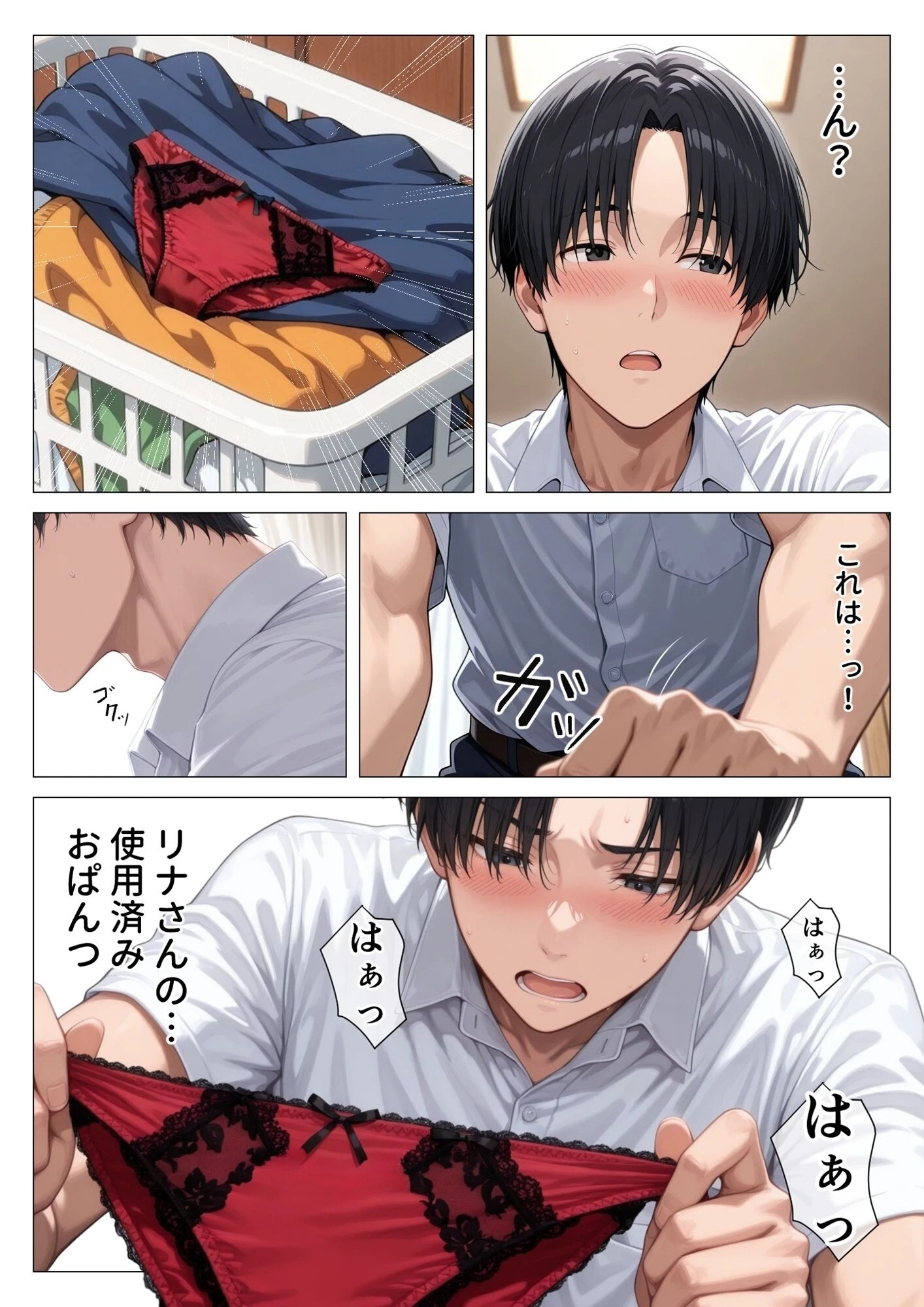 【棒消し版】人妻マンションの性活 8ページ