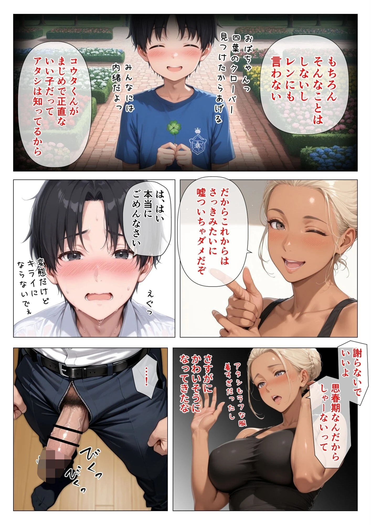 【棒消し版】人妻マンションの性活 14ページ