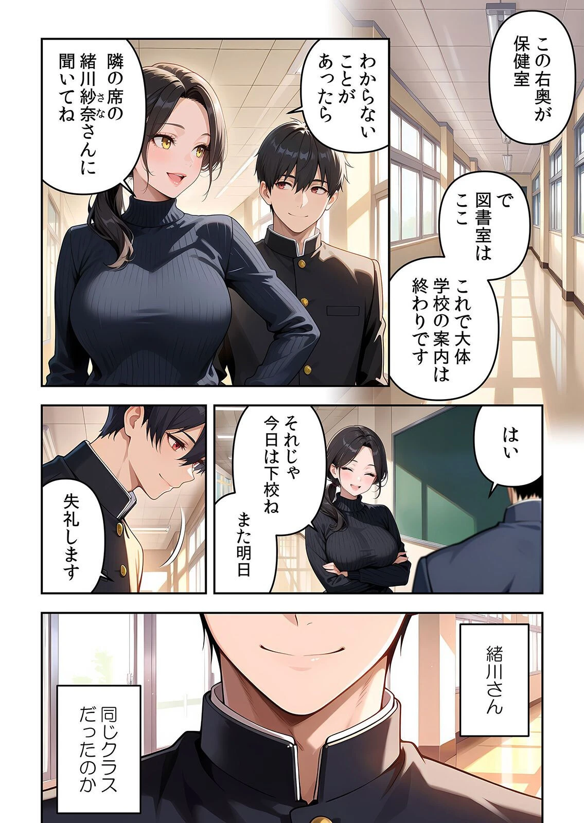 委員長の無垢な穴にねっとり種付け〜メス堕ちするまで終わらない執着プレイ【通常版】 1 16ページ