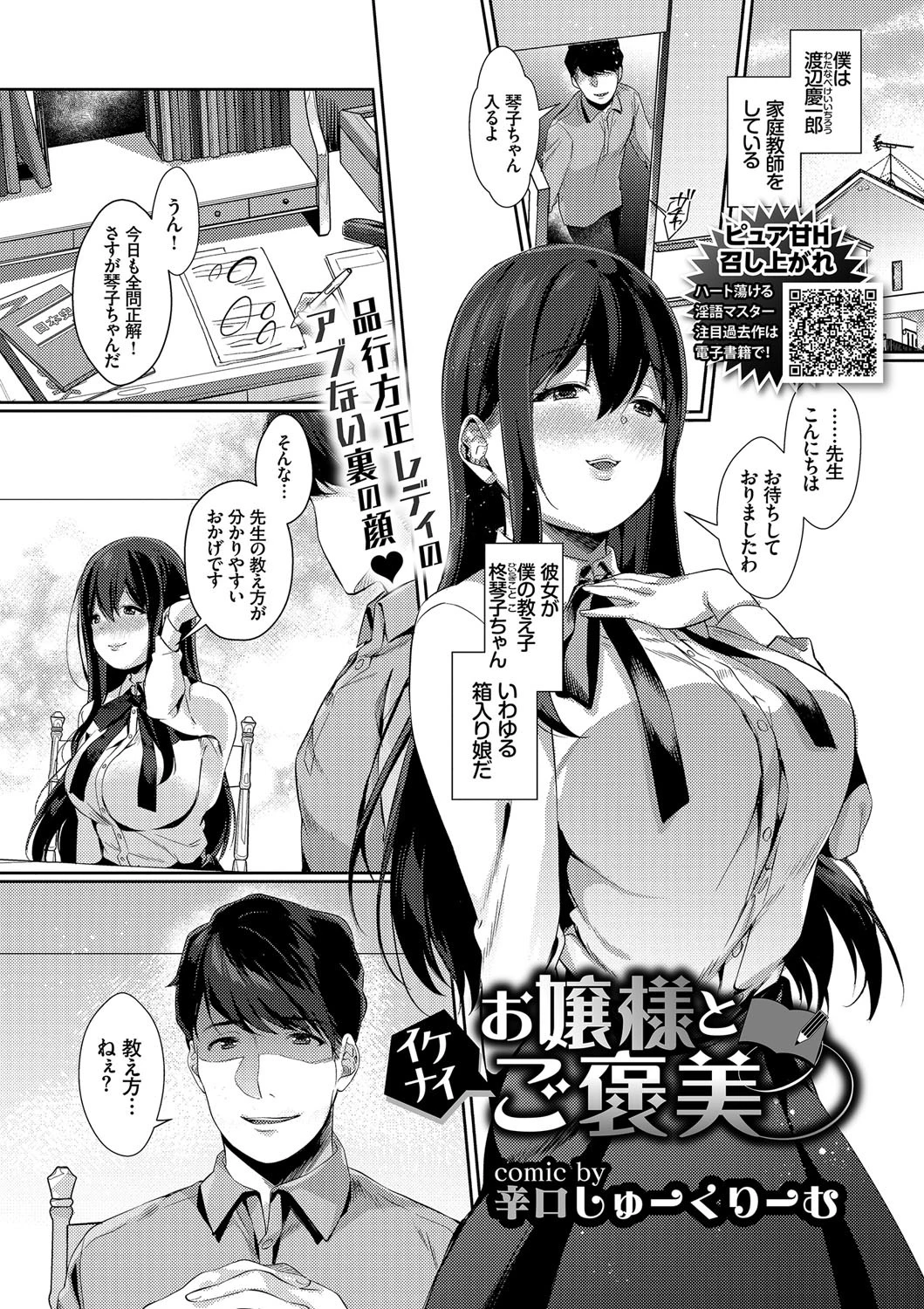 お嬢様とイケナイご褒美 エロ漫画 無料