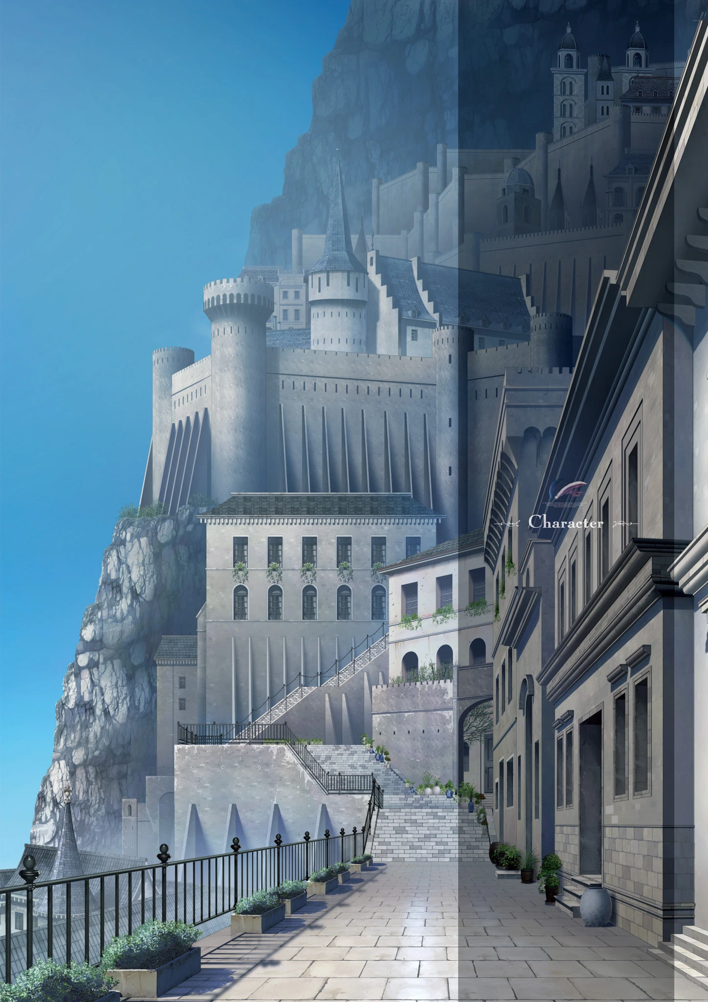 穢翼のユースティア ビジュアルファンブック 9ページ