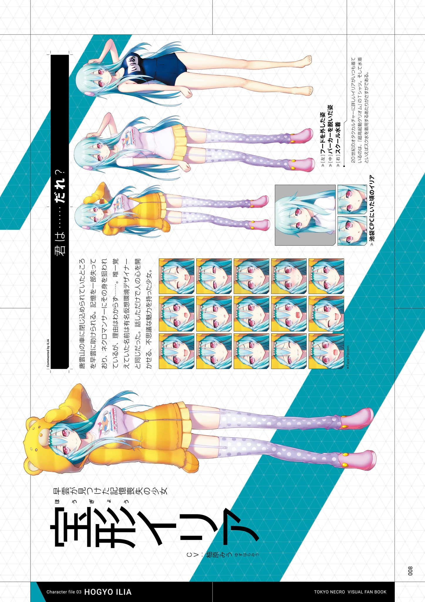 凍京NECRO＜トウキョウ・ネクロ＞ ビジュアルファンブック 10ページ