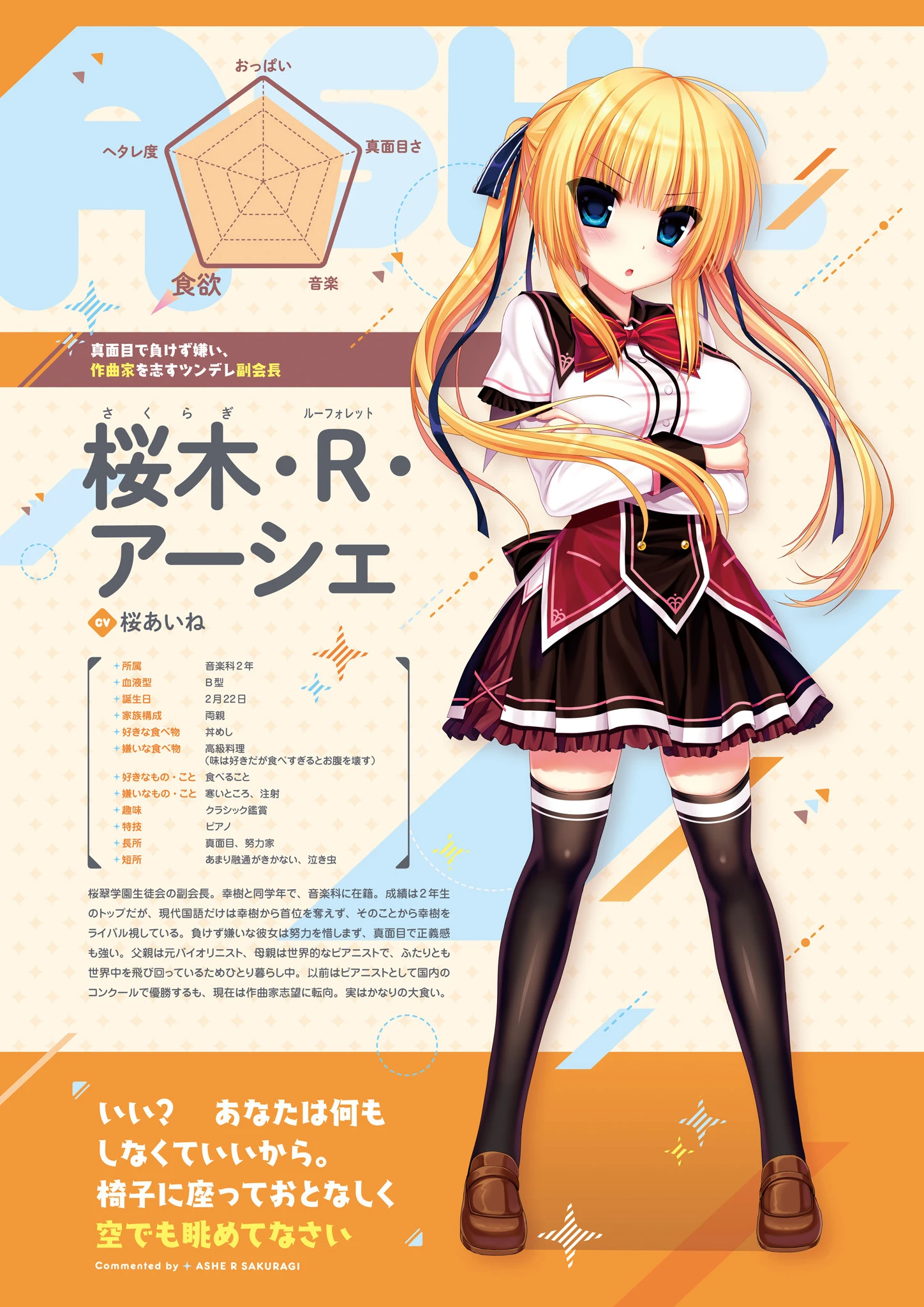 ワガママハイスペック ビジュアルファンブック 10ページ