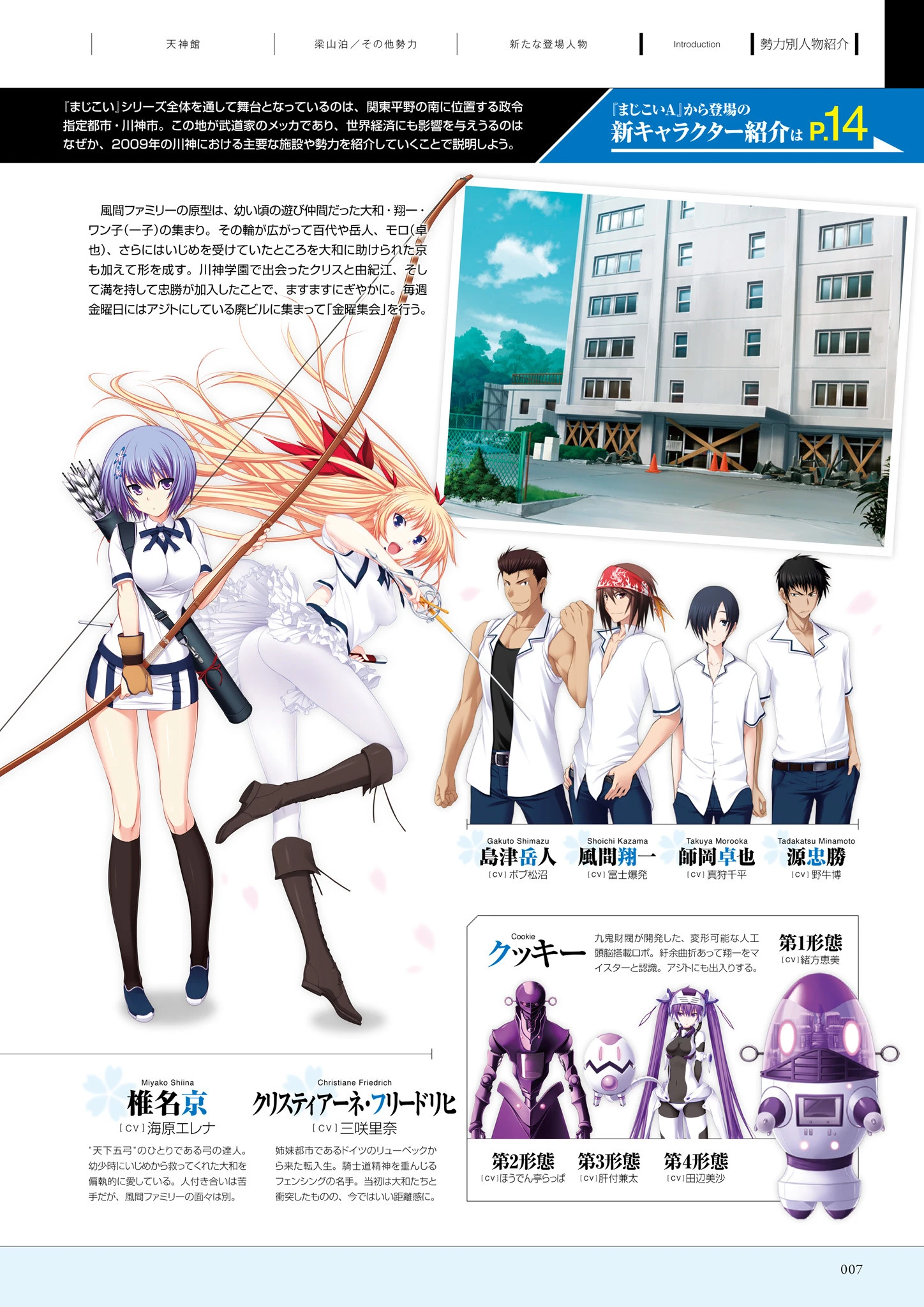 真剣で私に恋しなさい！A ビジュアルファンブック 9ページ