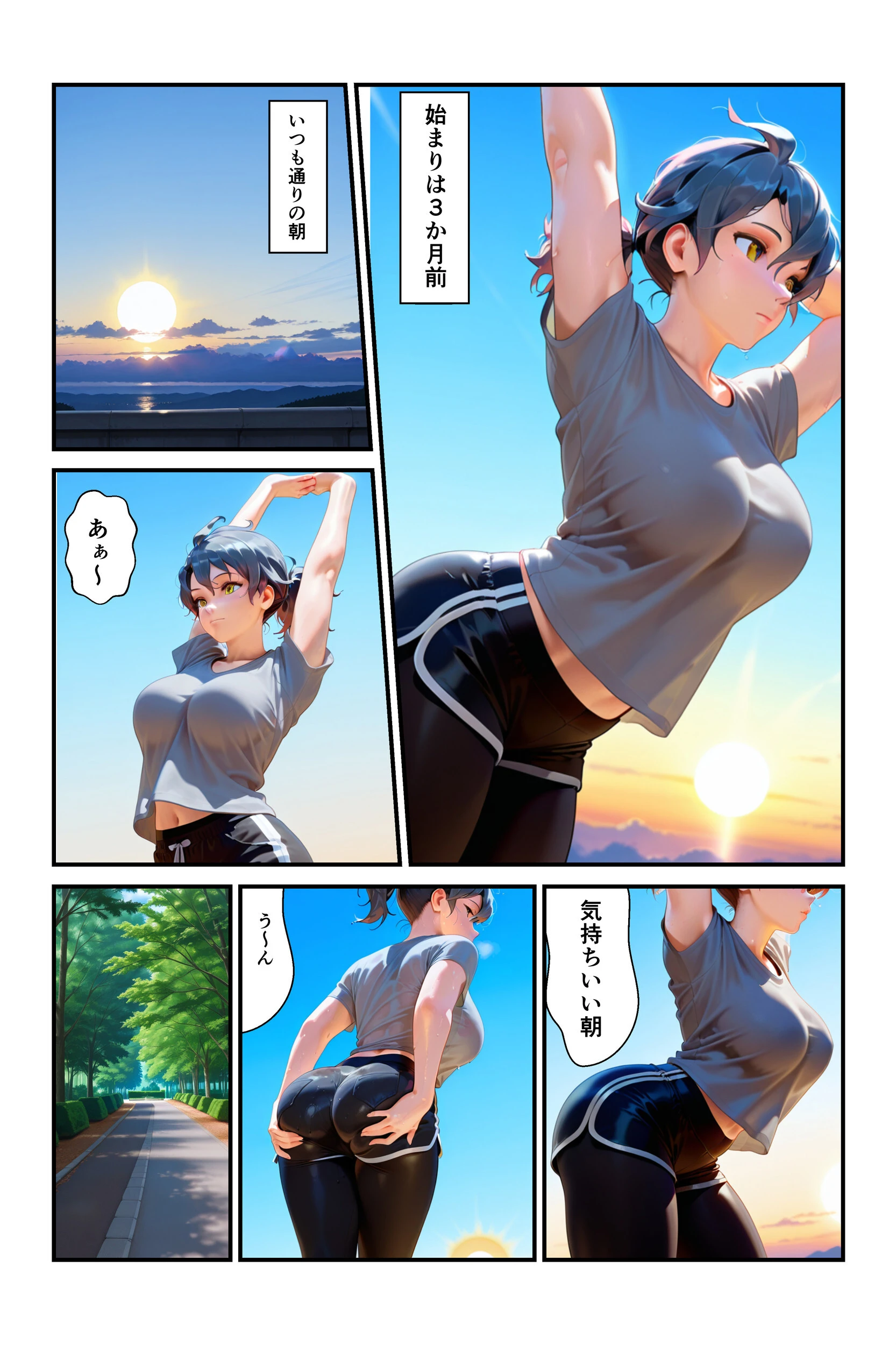 義姉の密肌 両親の留守中にふたりだけの性活 8ページ