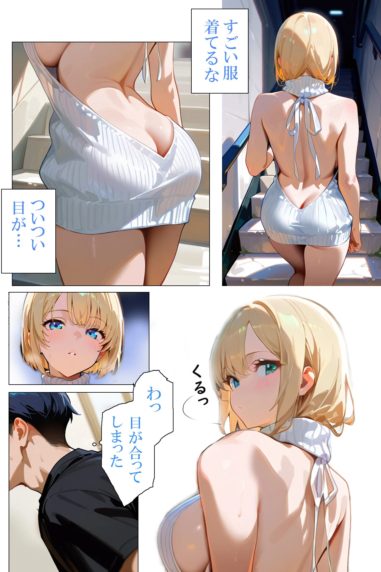 団地妻は発情中4 幼なじみ巨乳白ギャル花音 4ページ