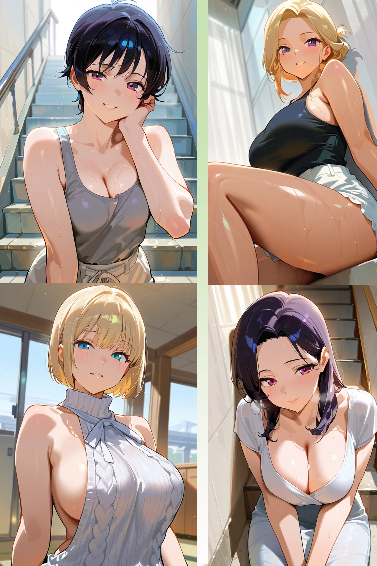 団地妻は発情中4 幼なじみ巨乳白ギャル花音 7ページ