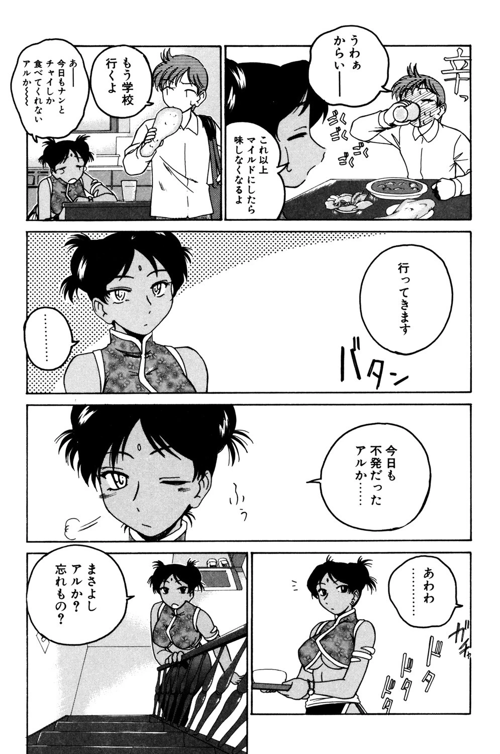 ガラムマサラはかくし味 8ページ