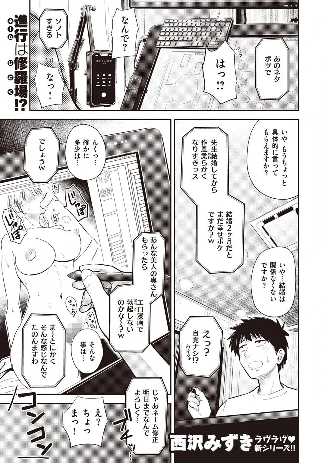 エロ漫画家の妻 西沢みずき