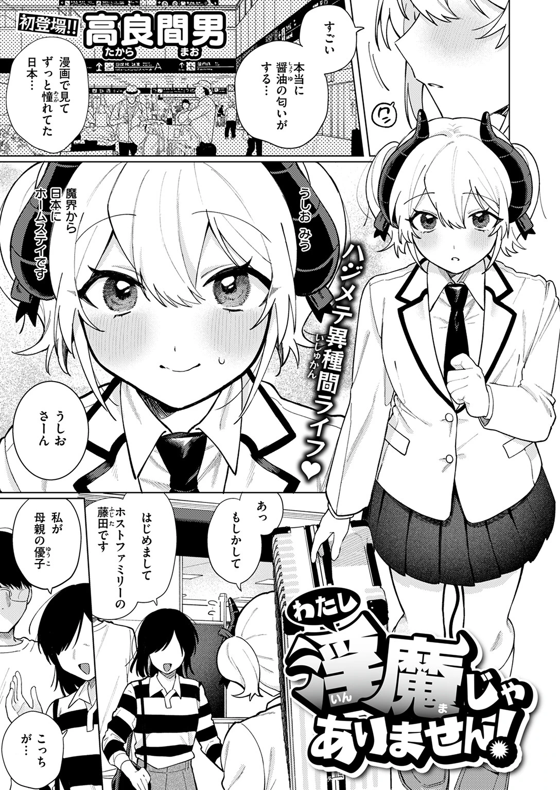 わたし淫魔じゃありません！ 3ページ