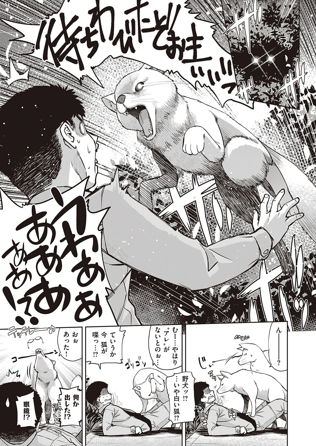 待てば眼鏡の狐あり（単話） 3ページ