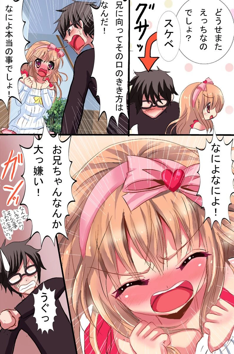 妹に催●をかけたら従順雌奴●になった 3ページ