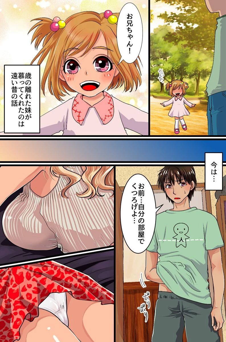 エッロい身体で無防備な妹と〜いつでもどこでも妹ボディにハメまくりっ〜(単話) 2ページ