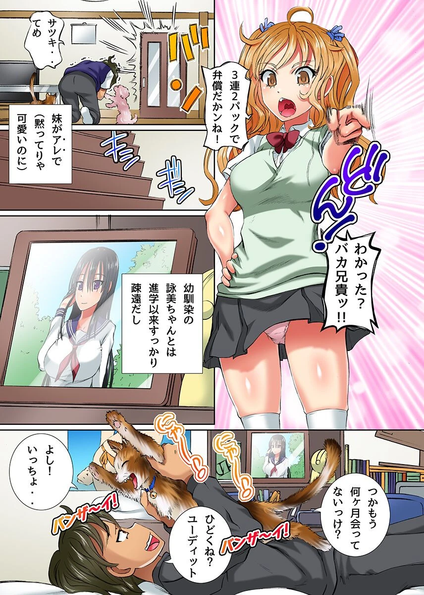 女子が全員ビッチになっちゃった！発情、姉、ギャル 6ページ