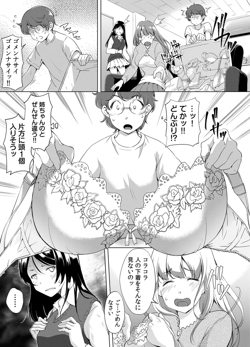 二人のお姉ちゃんとエッチに明け暮れた1ヶ月【合本版】 9ページ