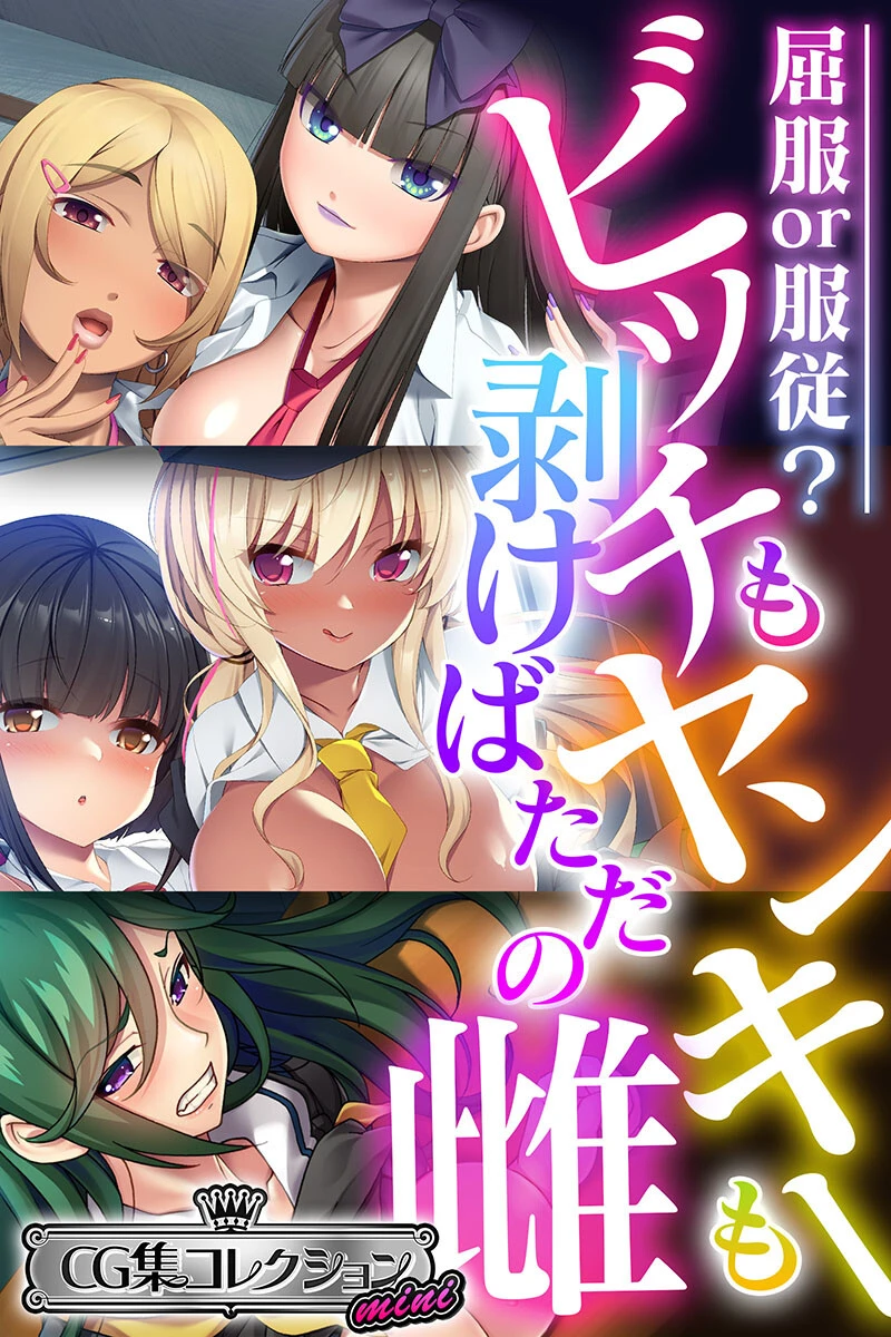 ビッチもヤンキーも剥けばただの雌 〜屈服or服従？〜【CG集コレクション ミニ】 エロ漫画 無料