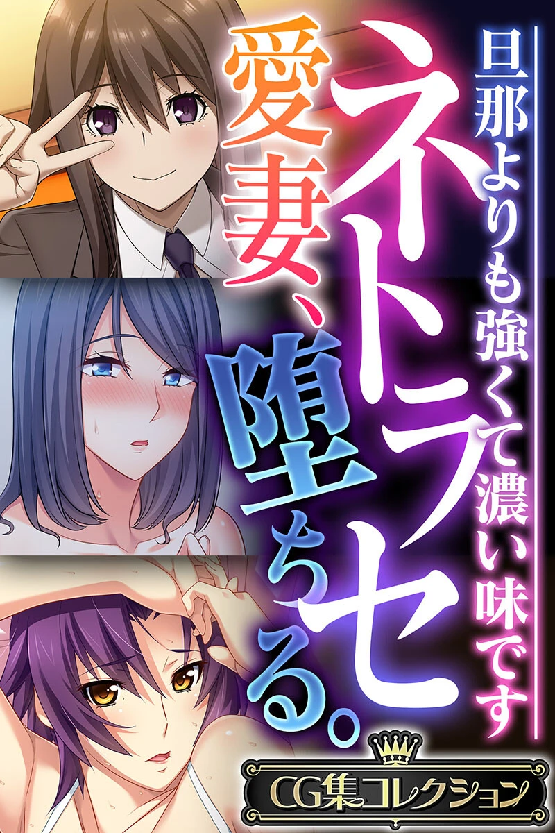 ネトラセ愛妻、堕ちる。 〜旦那よりも強くて濃い味です〜【CG集コレクション】 エロ漫画 無料