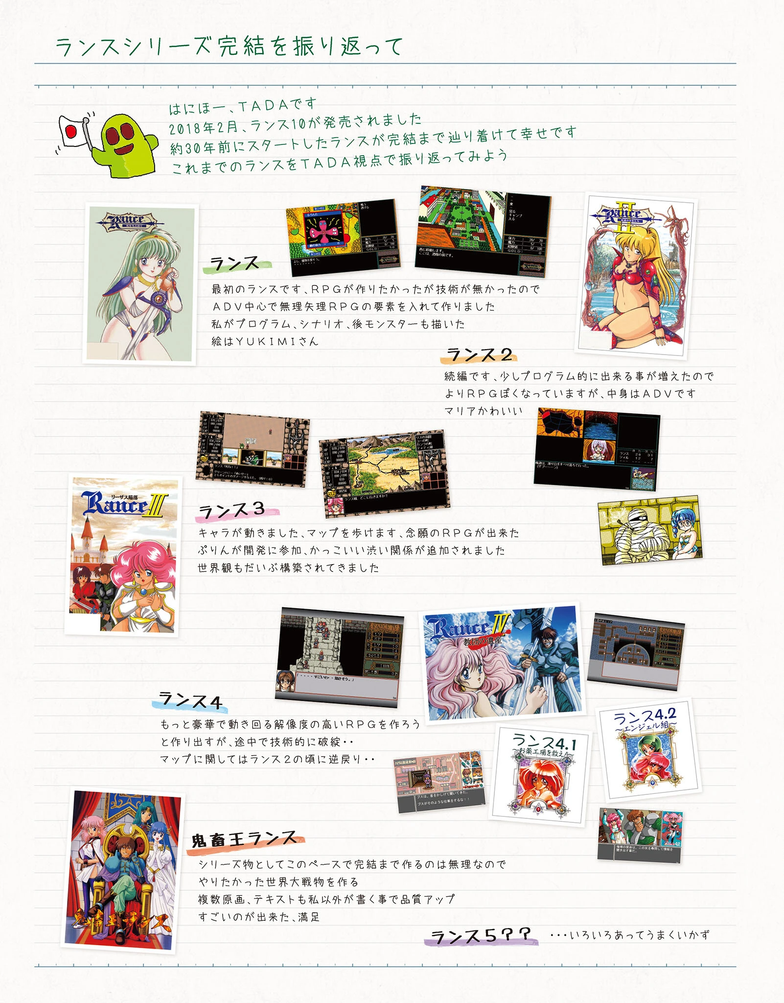 アリスソフトスペシャルブックレット「ハニホン」第10号 4ページ