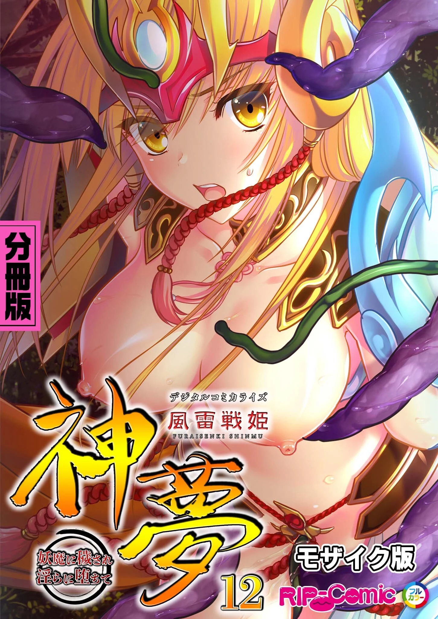 風雷戦姫 神夢 デジタルコミカライズ 〜妖魔に穢され淫らに堕ちて〜 分冊版（12） モザイク版 エロ漫画 無料